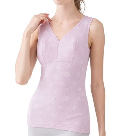 「【４色組】綿１００％締め付けないブラキャミ（肌着・インナーウェア）」