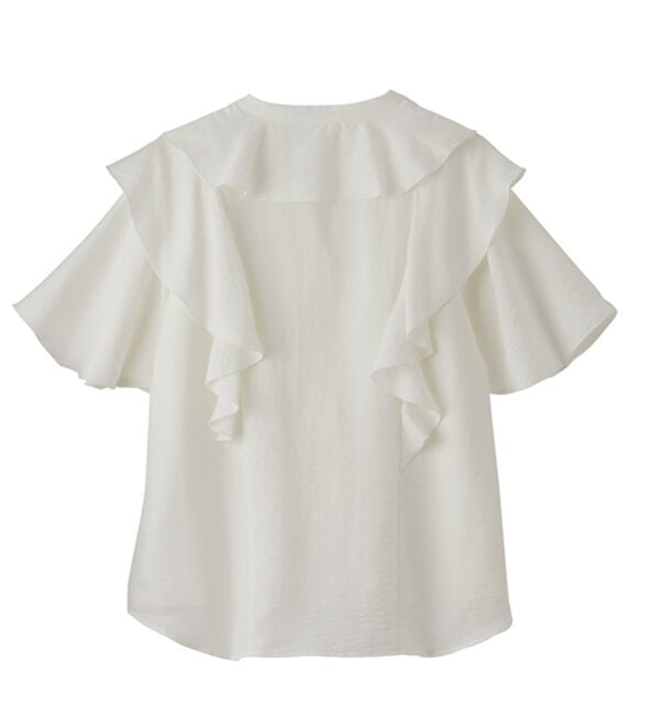 RANAN（ラナン）の「ラッフルフリルブラウス（ブラウス）」｜詳細画像