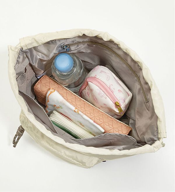 BELLUNA（ベルーナ）の「コード編み２ＷＡＹ巾着ショルダー（ショルダーバッグ）」｜詳細画像