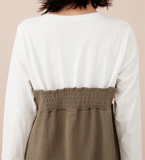 BELLUNA（ベルーナ）の「ビスチェ風ドッキングチュニック（チュニック）」｜詳細画像
