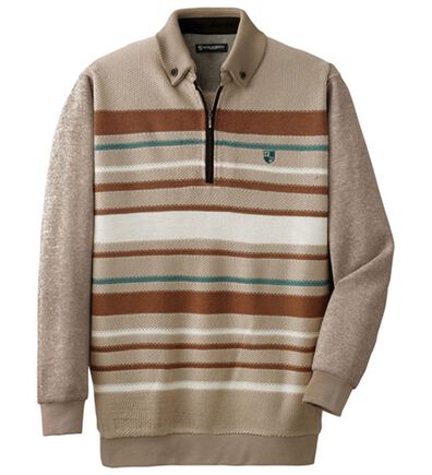 「＜ニコル　モリソン＞ハイブリッド上品トレーナー（メンズトレーナー）」