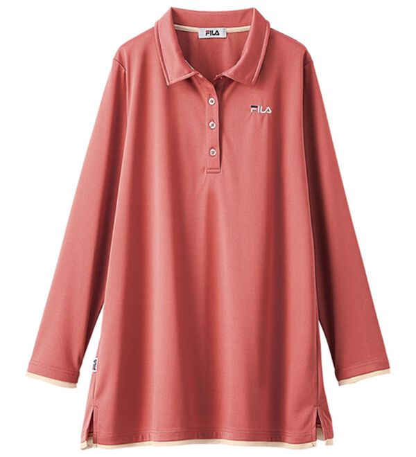 BELLUNA（ベルーナ）の「＜ＦＩＬＡ＞配色使いポロチュニック（チュニック）」｜詳細画像