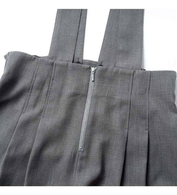 GeeRA（ジーラ）の「フロントジップハイウエストサロペット（オールインワン）」｜詳細画像