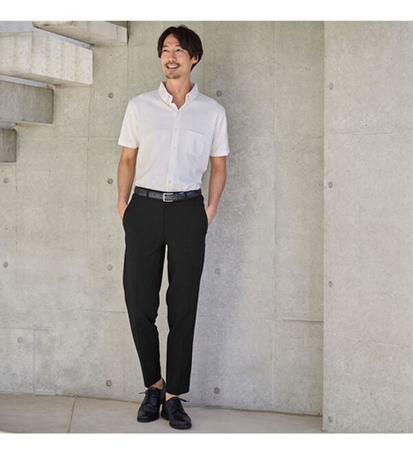 REMEN'S（リメンズ）の「【接触冷感】楽ちん快適ストレッチスラックス６５・７０（メンズスラックス）」｜詳細画像