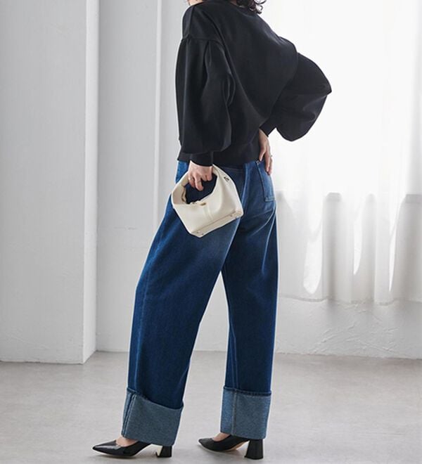 RANAN（ラナン）の「ビジュー使いボリューム袖プルオーバー（カットソー）」｜詳細画像