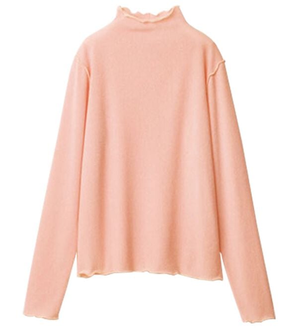 RANAN（ラナン）の「前後２ＷＡＹ！メロウ使いニットソーフリルプルオーバー（カットソー）」｜詳細画像