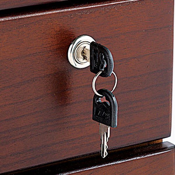 「全段鍵付！天然木リビングチェスト（チェスト・タンス）」｜詳細画像