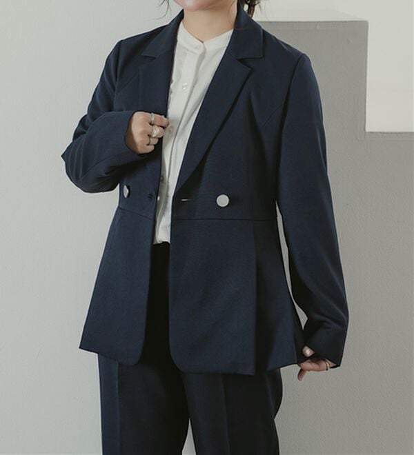 BELLUNA（ベルーナ）の「【Taiyouさんコラボ】＜セットアップ対応＞ペプラムジャケット（その他ジャケット）」｜詳細画像