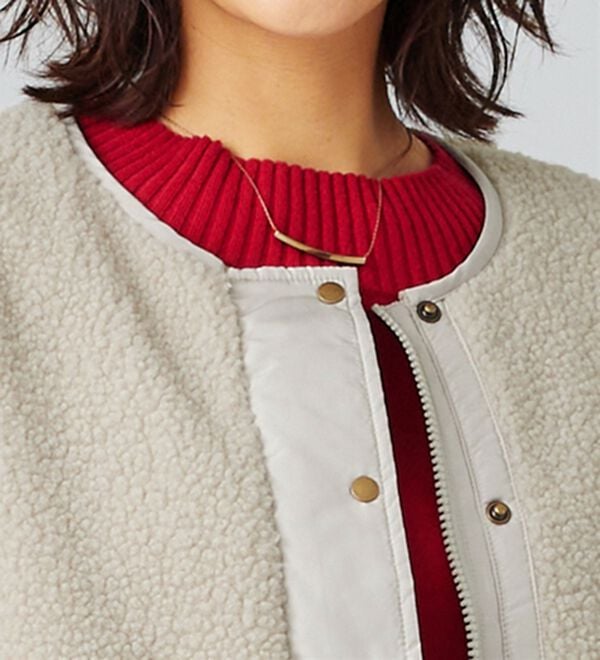 BELLUNA（ベルーナ）の「もちもち素材ハイネックニットプルオーバー（ニット・セーター）」｜詳細画像