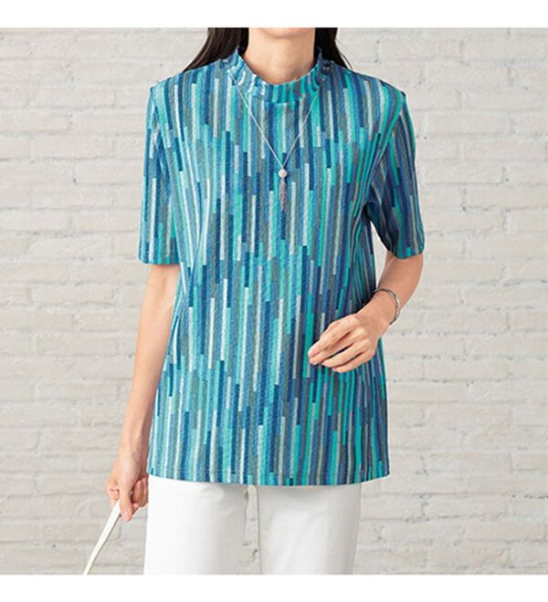 ルフラン（ルフラン）の「【３色組】夏映えきれい色プルオーバー（カットソー）」｜詳細画像