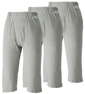 「【３枚組】＜クロコダイル＞綿１００％さらっと冷感ステテコ（メンズ靴下・タイツ）」｜詳細画像