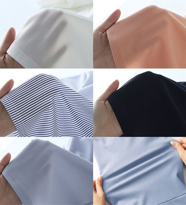 BELLUNA（ベルーナ）の「ジョーゼット素材タック使いＴブラウス（ブラウス）」｜詳細画像