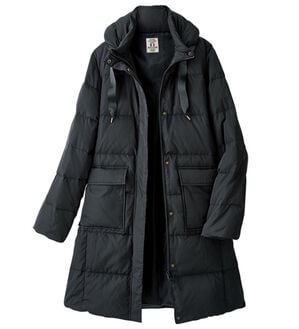 ルフラン（ルフラン）の「洗える！フレンチダウンコート（ダウンコート・ジャケット・ベスト）」｜黒