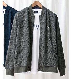 「＜アーノルドパーマー＞コーデ済でサマになるニットアンサンブル（メンズシャツ）」｜グレー