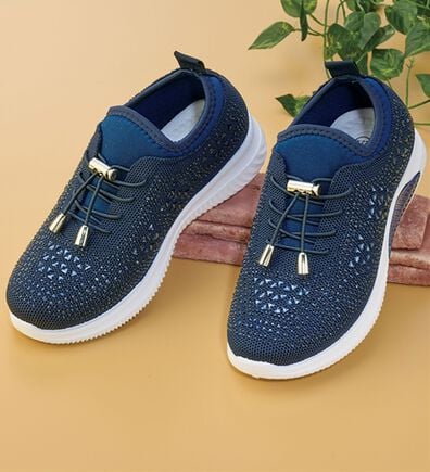 ルフラン（ルフラン）の「ビジュー付きレースアップスニーカー（スニーカー）」