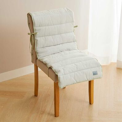 iellio（イエリオ）の「綿１００％　３ＷＡＹ　ソファ＆ダイニングロングパッド（チェアカバー・チェアパッド）」