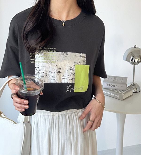 GeeRA（ジーラ）の「アソートロゴプリントＴシャツ（カットソー）」｜詳細画像