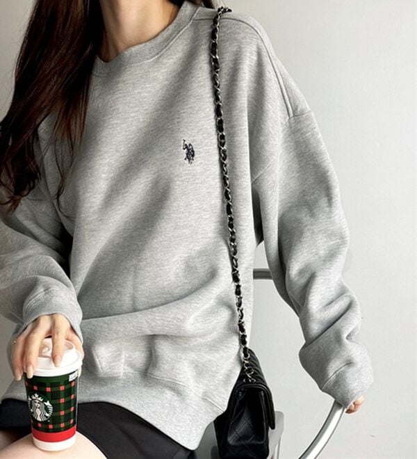 GeeRA（ジーラ）の「【U.S. POLO ASSN.】表ピーチ裏起毛スウェット（トレーナー・スウェット）」｜詳細画像