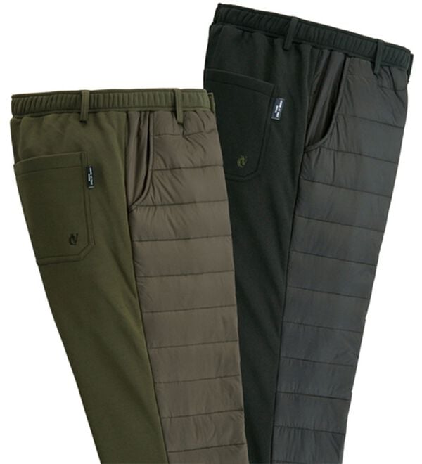 「＜コムルヴァン・オム＞すっきり暖かダウンパンツ（メンズフルレングスパンツ）」｜2本組