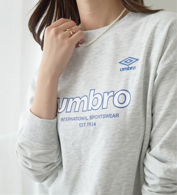 alotta（アロッタ）の「【ＵＭＢＲＯ】裏毛ゆるスウェット（トレーナー・スウェット）」｜詳細画像