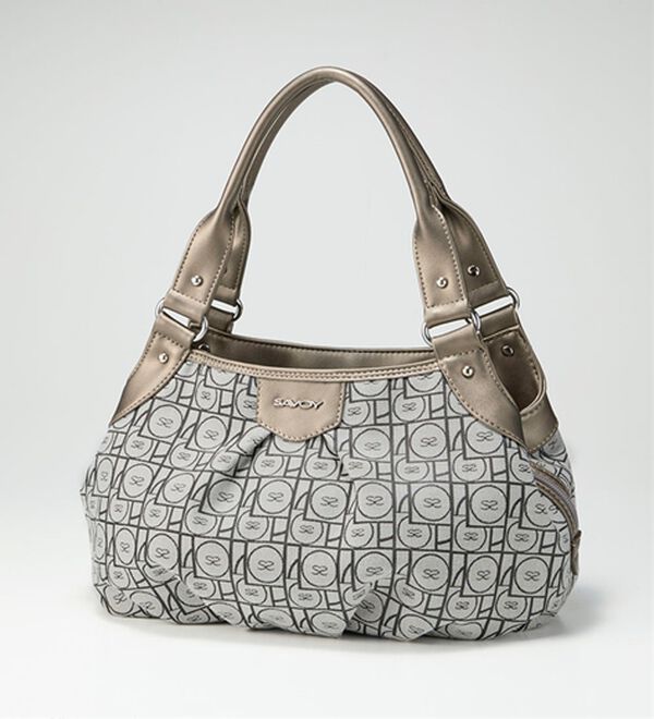 BELLUNA（ベルーナ）の「＜サボイ＞モノグラム柄シリーズ　手提げ（ハンドバッグ）」｜詳細画像