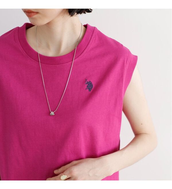 GeeRA（ジーラ）の「【Ｕ．Ｓ．　ＰＯＬＯ　ＡＳＳＮ．】ノースリＴシャツ（タンクトップ・キャミソール）」｜詳細画像