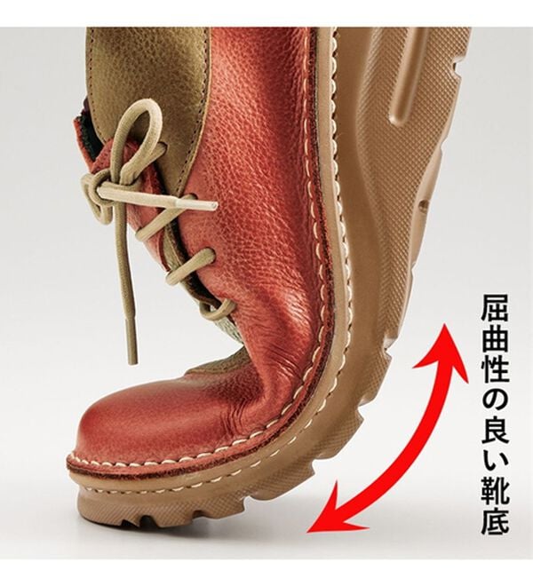 ルフラン（ルフラン）の「アビータ　サイドレースアップ　配色カジュアルシューズ（スニーカー）」｜詳細画像