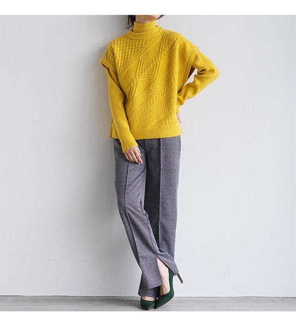 RANAN（ラナン）の「２点セット　レイヤードニット（ニット・セーター）」｜詳細画像