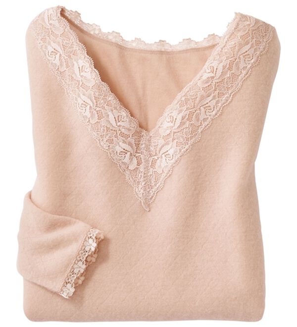 「【３色組】暖かウール入り両起毛インナー（肌着・インナーウェア）」｜詳細画像