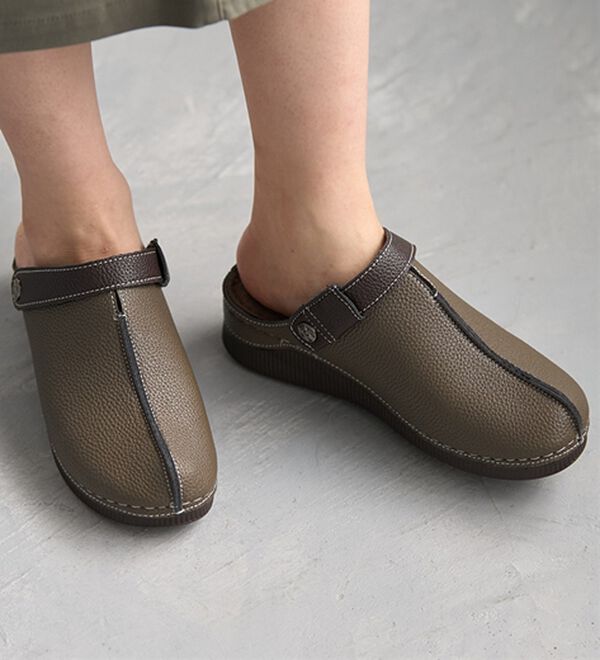 BELLUNA（ベルーナ）の「やわらかレザー調２ＷＡＹミュール（サンダル・ミュール）」｜詳細画像