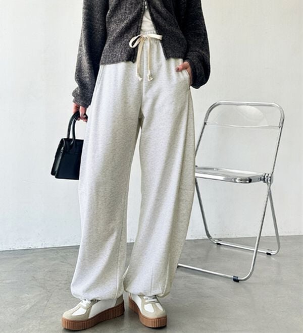 GeeRA（ジーラ）の「２ＷＡＹカーブスウェットパンツ（フルレングスパンツ）」｜詳細画像