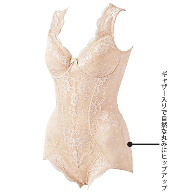 3色組】スリムが叶う美ボディスーツ - ベルーナ【公式】