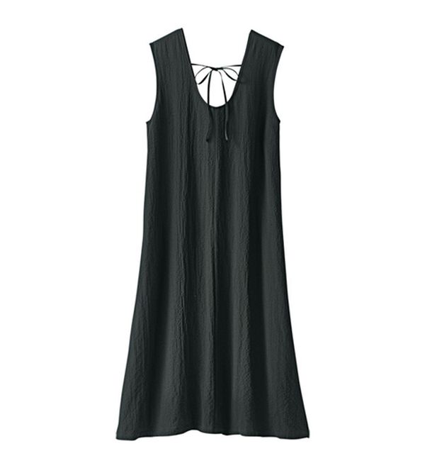 BELLUNA（ベルーナ）の「サラっと素材バックリボンワンピース（その他ワンピース）」｜詳細画像