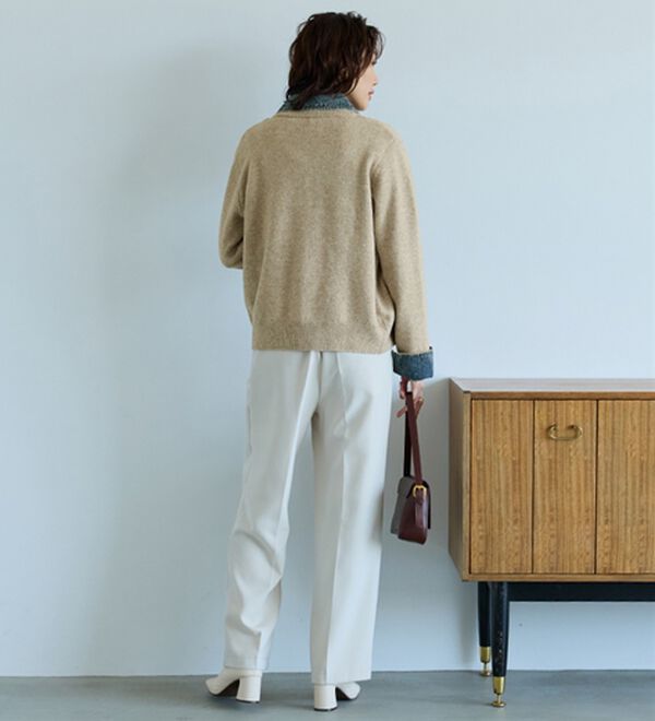 BELLUNA（ベルーナ）の「デニム&times;ニット切替ジャケット（その他ジャケット）」｜詳細画像