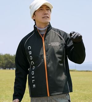 「＜クロコダイル＞防風テック裏フリースジャケット（メンズジャケット）」｜詳細画像