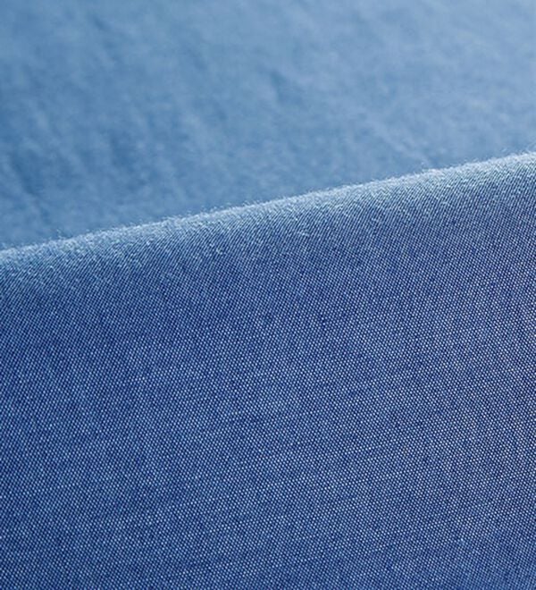 BELLUNA（ベルーナ）の「ストライプ&times;異素材切替シャツチュニック（チュニック）」｜詳細画像