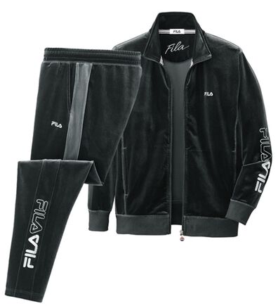 「＜フィラ＞大人の艶！ベロアアクティブスーツ（メンズスポーツウェア（トップス））」