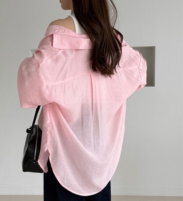 GeeRA（ジーラ）の「アソート柄オーバーサイズシャツ（シャツ）」｜詳細画像