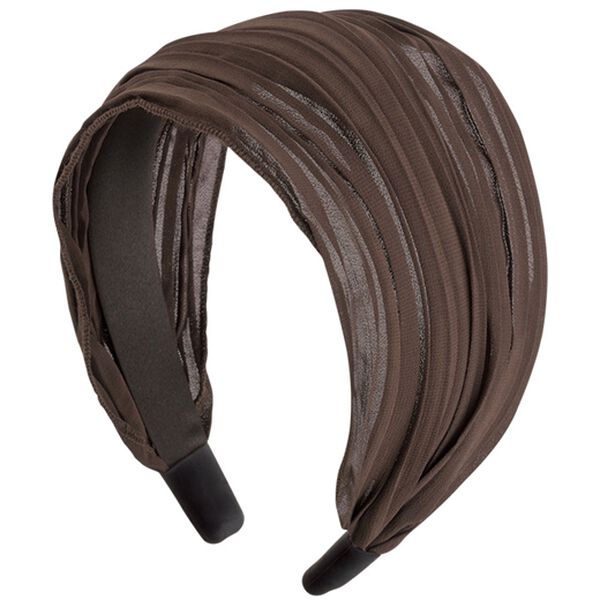 「大人のふんわりカチューシャ（ヘアケア・ドライヤー）」｜ブラウン