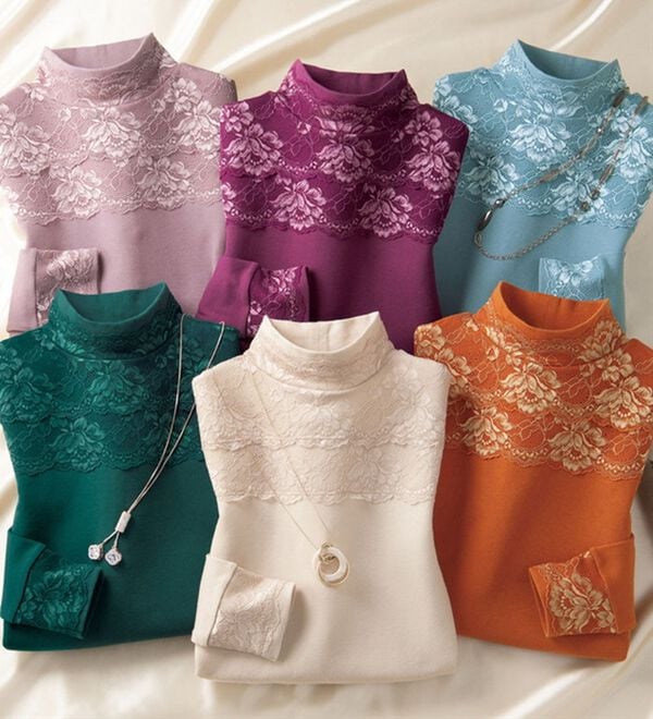 「華やぎ美人の綿１００％レースインナー（肌着・インナーウェア）」｜詳細画像