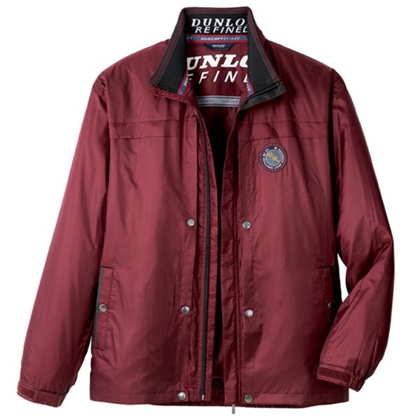 「＜ダンロップ・リファインド＞手ぶらでおでかけ！暖か多ポケットブルゾン（メンズブルゾン）」｜ワイン