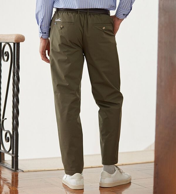 「＜アーノルド　パーマー＞進化系！すっきりハイブリッドダウンパンツ（メンズフルレングスパンツ）」｜詳細画像