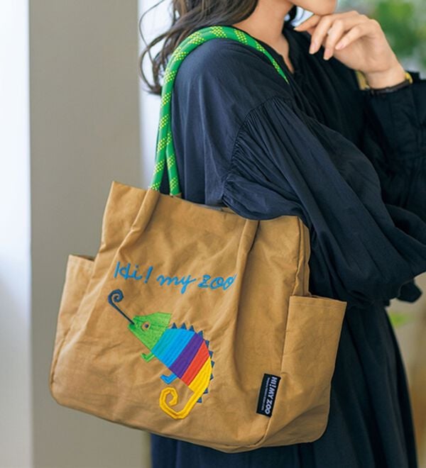 ルフラン（ルフラン）の「【２点セット】＜ハイマイズー＞刺繍トート＆ポーチ２点セット（トートバッグ）」｜詳細画像