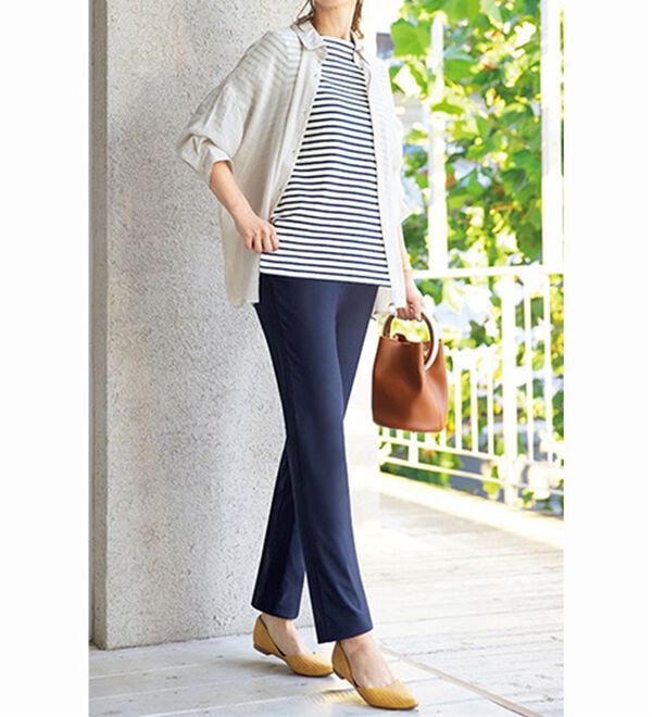 ルフラン（ルフラン）の「【３本組】「脱・ぴたパン」すっきりパンツ（フルレングスパンツ）」｜詳細画像