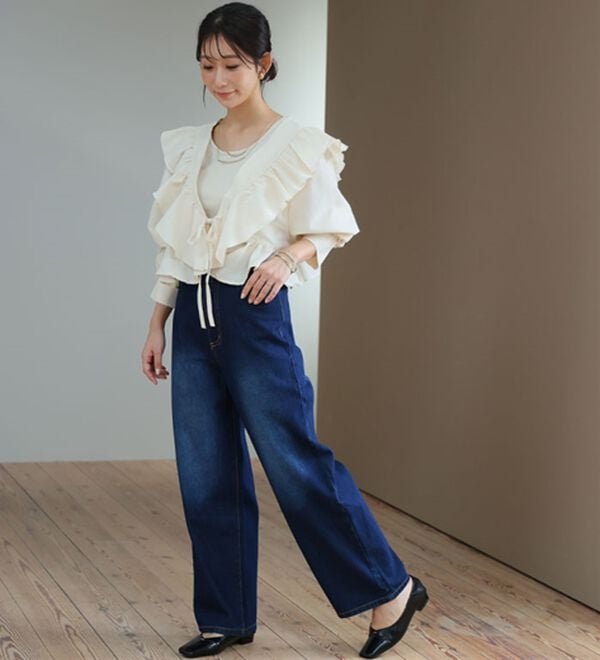 A HAPPY MARILYN（アハッピーマリリン）の「【Ｍ～７Ｌ】＜新色追加＞美脚＆美尻が叶う！優勝ワイドパンツ（ワイドパンツ・ガウチョ）」｜詳細画像