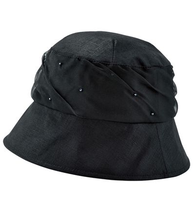 BELLUNA（ベルーナ）の「ビジュー使いシルククロッシェ（帽子）」