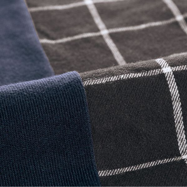 BELLUNA（ベルーナ）の「異素材切替裏起毛ワンピース（カットソーワンピース）」｜詳細画像