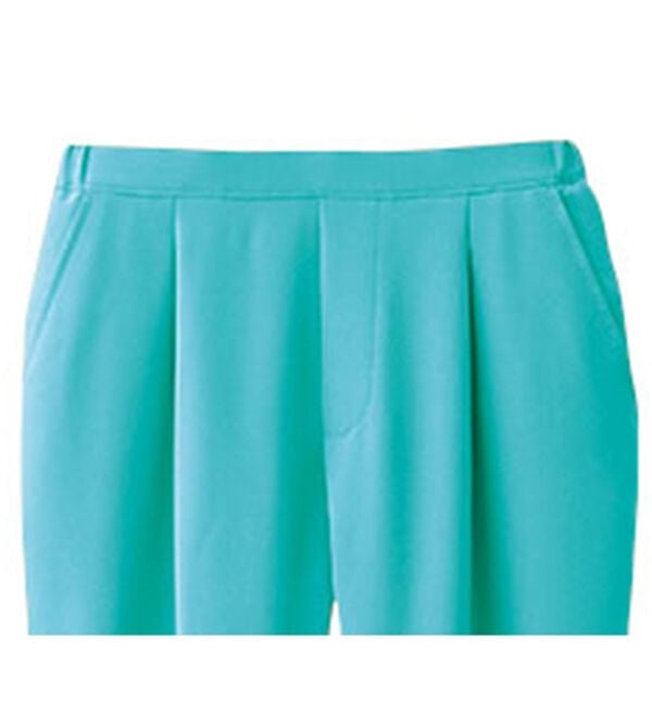 RANAN（ラナン）の「【選べる股下】美脚シルエットタックパンツ（股下６１・６５ｃｍ）（フルレングスパンツ）」｜詳細画像