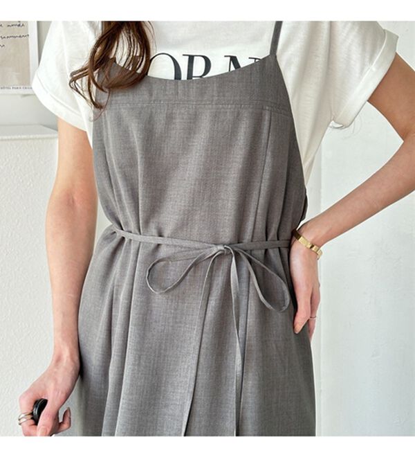 GeeRA（ジーラ）の「リネンライクロングキャミワンピース（その他ワンピース）」｜詳細画像