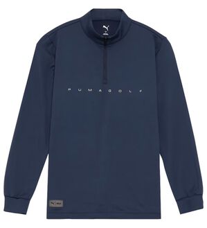 「ゴルフ　ＰＢ　ＨＺ　ＭＩＤＤＬＥＲ　Ｌ／Ｓ（メンズゴルフウェア）」｜ディープネイビー
